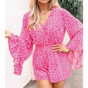 Pink Romper from Pinklily boutique